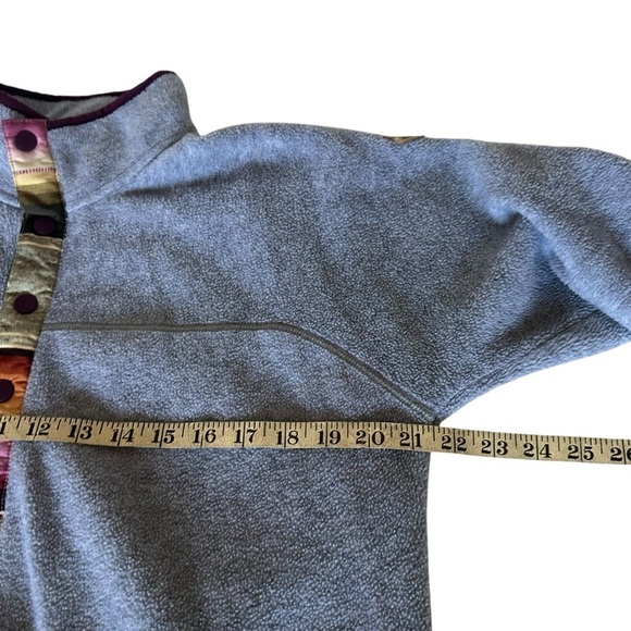 BUTTON ANOUK T-SNAP PULLOVER FLEECE SIZE LARGE - Picture 10 of 12